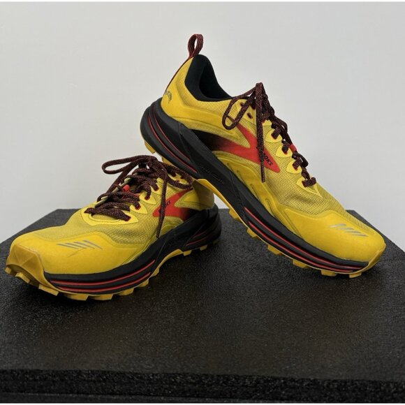 Brooks Cascadia 16 Trail Running Shoes Men’s 10.5 Medium (D) Yellow - Picture 1 of 16